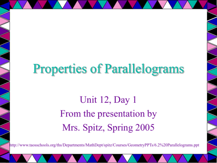 Theorem class parallelogram diagonal divides opposite angles equal sides theorems quadrilaterals 9th chapter math teachoo opposites