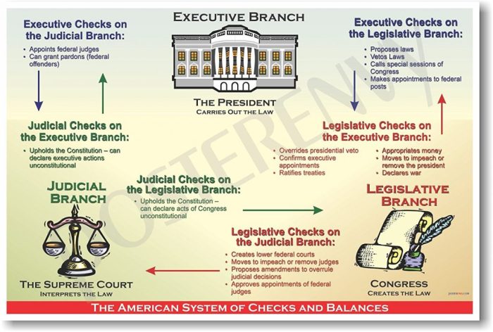 The checks and balances system worksheet