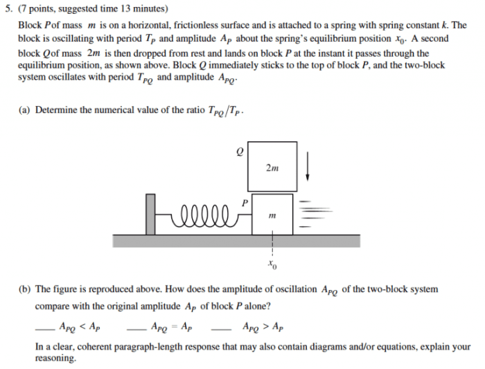 Ap physics 1 2022 practice exam 1 mcq