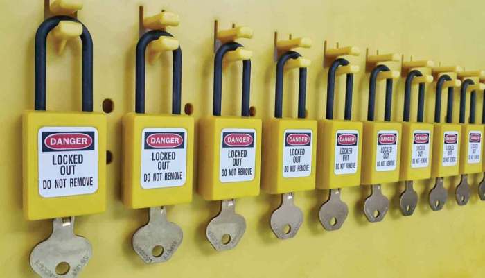 Lockout tagout