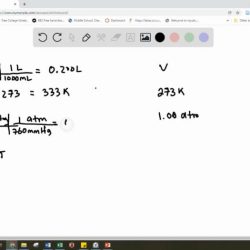 A sample of nitrogen occupies a volume of 250