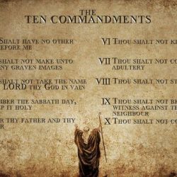 Commandments ten judaica syroco plaque